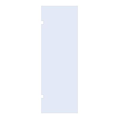 BRAUER Wand 80 helder glas enkelzijdige uitsparingen BRAUER Wand 80 helder glas enkelzijdige uitsparingen