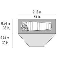 MSR Koepeltent Elixir 1 Green - thumbnail