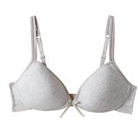 Boobs & Bloomers tiener BH voorgevormd - Eerste bh - Kinder bh kleine maten - 65AA - Grijs - 65AA - 65AA - 65AA - 65AA - 65AA - thumbnail