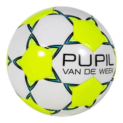 Derbystar 287950 Pupil Van De Week Bal - White-Yellow - 5