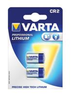 Varta VARTA LITHIUM Cylindrical CR2 Blister 2 CR2 Fotobatterij Lithium 880 mAh 3 V 2 stuk(s) - thumbnail