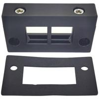 TRU COMPONENTS DVK-W2 Kabelinvoeringsplaat Klem-Ø (max.): 16 mm Polyamide Zwart 1 stuk(s) - thumbnail