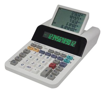 Sharp EL-1501 calculator Desktop Rekenmachine met printer Meerkleurig, Wit