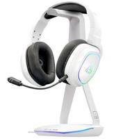 Headset/headsetstandaard - THE G-LAB - K-STAND HYDROGEN - 2 USB-poorten - Wit - thumbnail