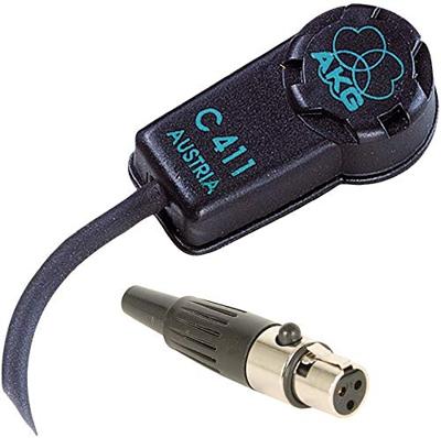 AKG C411 PP mini condensator microfoon voor snaarinstrumenten AKG C411 PP mini condensator microfoon voor snaarinstrumenten