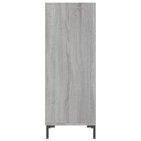 Dressoir 34,5x32,5x90 cm bewerkt hout grijs sonoma eikenkleurig - thumbnail