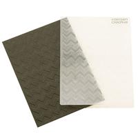 Vaessen Creative • love it embossing folder chevron - thumbnail