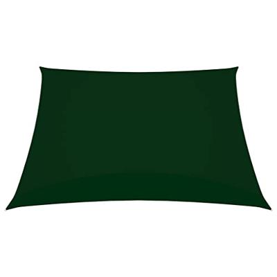 VidaXL Zonnescherm vierkant 3x3 m oxford stof donkergroen VidaXL Zonnescherm vierkant 3x3 m oxford stof donkergroen