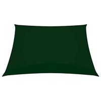 VidaXL Zonnescherm vierkant 3x3 m oxford stof donkergroen - thumbnail