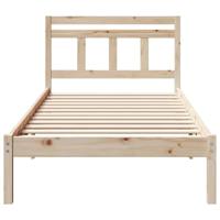 Bedframe Bruin 100 x 200 cm Massief grenenhout - thumbnail