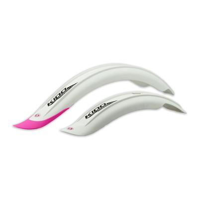 Simpla spatbordenset Kido Short 16   18 inch wit/roze