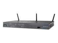 Cisco 886VA ISDN draadloze router (VDSL2, ADSL2+, 4-poort, 4-polig, 2x RJ45, USB) - thumbnail