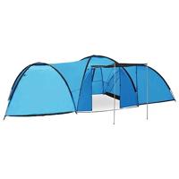 VidaXL Iglotent 8-persoons 650x240x190 cm blauw - thumbnail