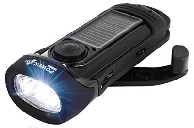 POWERplus Led-zaklamp met zonnecel "barracuda" - thumbnail