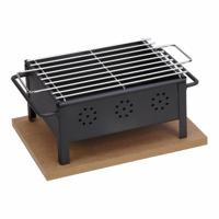 Barbecue Draagbare Sauvic 2905 Desktop 25 x 20 cm Ijzer - thumbnail