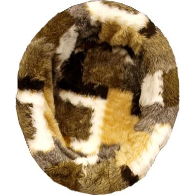 Teddymand mixkleur geblokt 70 cm Gebr de Boon - Gebr de boon