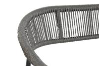 Tuinbank Home ESPRIT Aluminium 131 x 55 x 76 cm - thumbnail