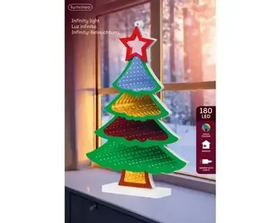 Infinity lights everlands kunstkerstboom LED 21,5x32cm