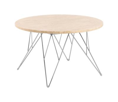 Bendt Ronde Salontafel 'Nadia' Travertin, 80cm Bendt Ronde Salontafel 'Nadia' Travertin, 80cm