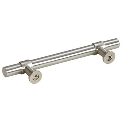 VidaXL Handvatten 10 st 96 mm roestvrij staal zilverkleurig