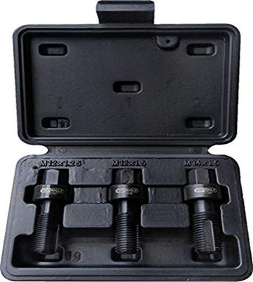 KS Tools 150.1355 Wielmoeren schroefdraadreparatieset, 3-delig KS Tools 150.1355 Wielmoeren schroefdraadreparatieset, 3-delig