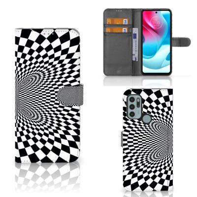 Motorola Moto G60s | Book Case | Illusie Motorola Moto G60s | Book Case | Illusie