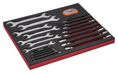 Bahco Foaminlay Fit&Go 3/3 met sleutels en bits - 51-delig - FF1A135