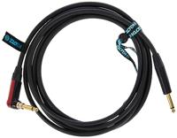 Klotz TIR0300PSP Neutrik Silent Plug haaks 2p - jack 2p 3 meter - thumbnail