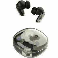 Mars Gaming MHIB2, Bluetooth 5.4 Oordopjes, Indringend Geluid, Ergonomisch Halftransparant en Ultracompact Ontwerp, 24 Uur Afspeeltijd, Draadloze Oordopjes met Oplaadcase en LED-indicator, Zwart​ - thumbnail