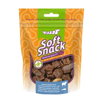 Braaaf Soft Snack Cubes - Lam & Vis