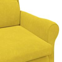 Fauteuil Geel 76 x 94 x 102 cm Fluweel - thumbnail