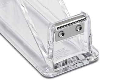 MAUL visitekaartbox acryl met deksel incl. index 11.4x19x7.2cm MAUL visitekaartbox acryl met deksel incl. index 11.4x19x7.2cm