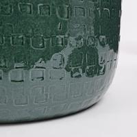 Mica Decorations Floyd Bloempot - H21 x Ø24 cm - Groen - thumbnail