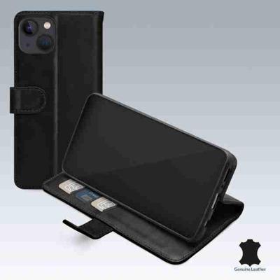 Mobilize Leather Wallet Apple iPhone 13/14/15 Black