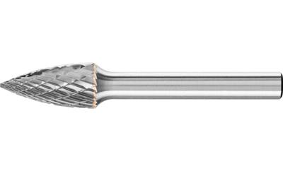 PFERD TOOLS 21000095 Freesstift Spitsboog Lengte 60 mm Afmeting, Ø 10 mm Werklengte 20 mm Schachtdiameter 6 mm PFERD TOOLS 21000095 Freesstift Spitsboog Lengte 60 mm Afmeting, Ø 10 mm Werklengte 20 mm Schachtdiameter 6 mm