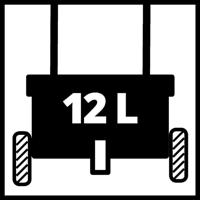 Einhell 3415238 Strooiwagen Strooibreedte (bereik) 0.45 cm (max) 12 l - thumbnail