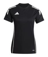 adidas Tiro 25 Competition Trainingsshirt Dames Zwart Grijs Wit - thumbnail