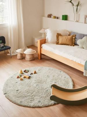 Rond tapijt Dot LORENA CANALS blauw Rond tapijt Dot LORENA CANALS blauw