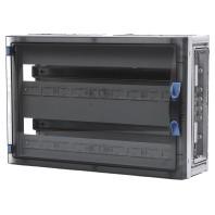 Hensel 68000183 FP 1439 Kleine verdeelkast Opbouw (op muur) Aantal groepen: 54 Aantal rijen: 2 Inhoud: 1 stuk(s)