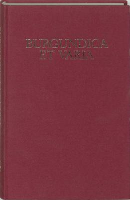 Burgundica et varia keuze opstellen jongkees (Hardback)