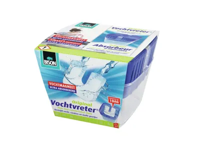 Bison vochtvreter plus magneet 10 stuks