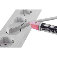 VOLTCRAFT MS-520 Contactloze spanningstester CAT IV 1000 V LED, Akoestisch - thumbnail