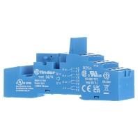 Finder 94.P4 Relaissocket Geschikt voor serie: Finder serie 55, Finder serie 86, Finder serie 094 Finder 55.32, Finder 55.33, Finder 86.30, Finder 094.91.3