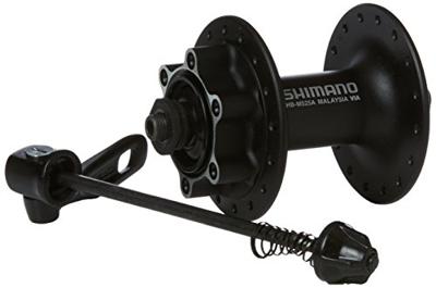 Shimano voornaaf fh-m525 36 gaats 6 bouts remschijfbevestiging zwart