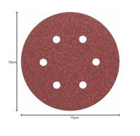 Bosch Accessories Expert for Wood 2608605717 Excenterschuurpapier Met klittenband, Geperforeerd Korrelgrootte (num) 60 (Ø) 150 mm 5 stuk(s) - thumbnail