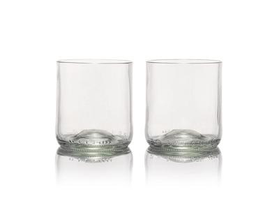 Rebottled glazen - short drink - 2-pack - clear Rebottled glazen - short drink - 2-pack - clear