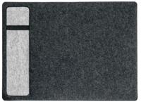 Sigel SI-SA302 Bureauonderlegger Vilt Casualstyle Antraciet/grijs - thumbnail
