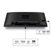 Philips 32B2U3601H 31,5 inch WQHD-monitor, 100 Hz, IPS-paneel, 4 ms, adaptieve synchronisatie, luidsprekerinstelling, luidspreker, webcam Hello (2560 x 1440 HDMI 1 x 2.0 DP USB Hub) zwart - thumbnail