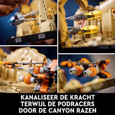LEGO Star Wars Mos Espa Podrace diorama 75380