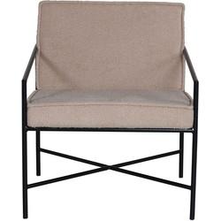 Nohr Fauteuil 'Sidra' Teddy, kleur Beige